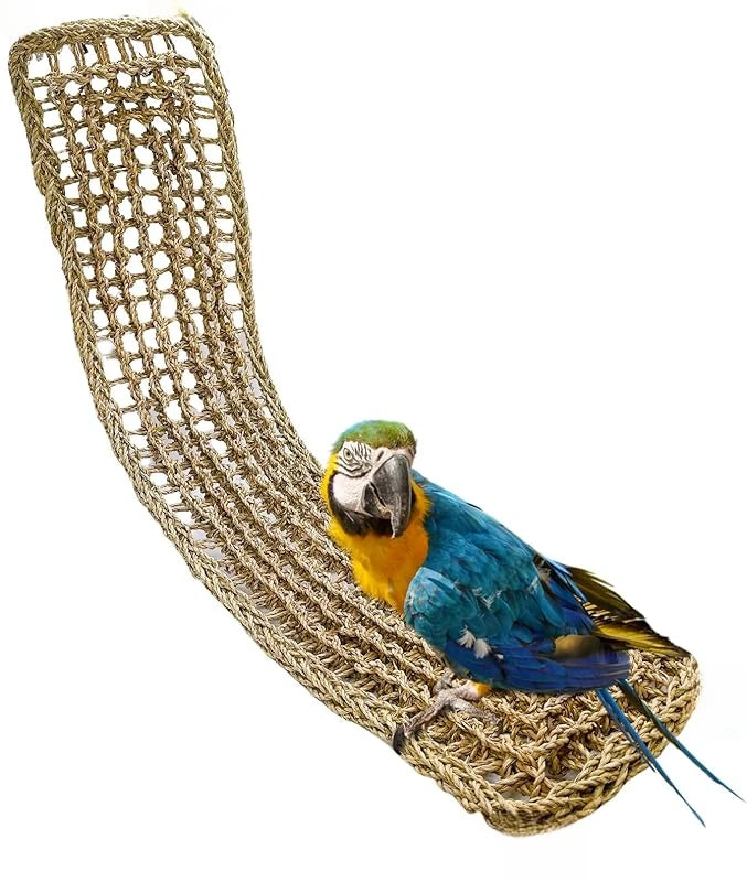 Woven Seagrass Mat for Birds | Bon Bon Bird Toys