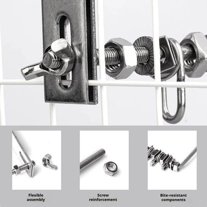 Handmade Stainless Steel Hardware Perch Bar for Birds