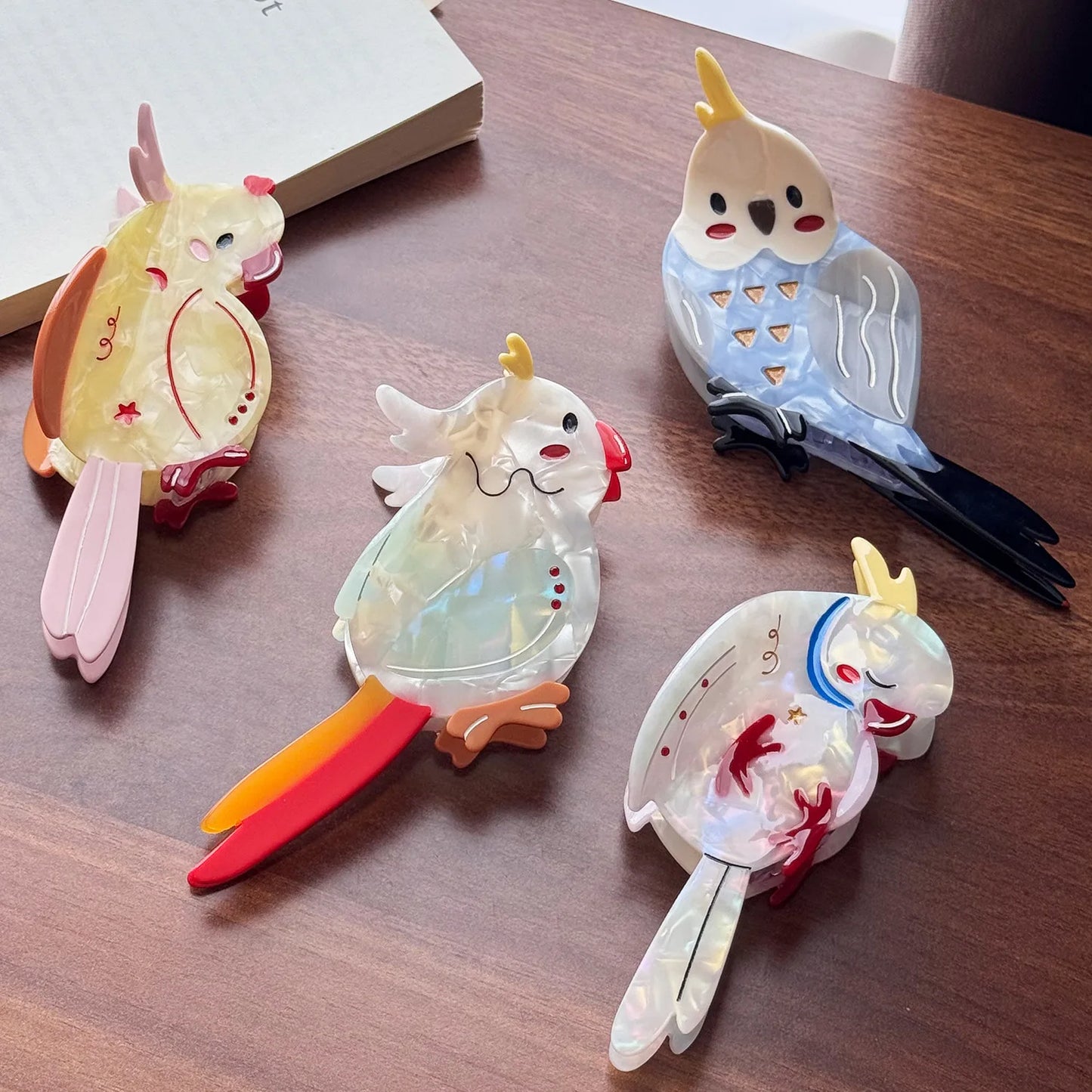 Bird Hair Claw Clip 