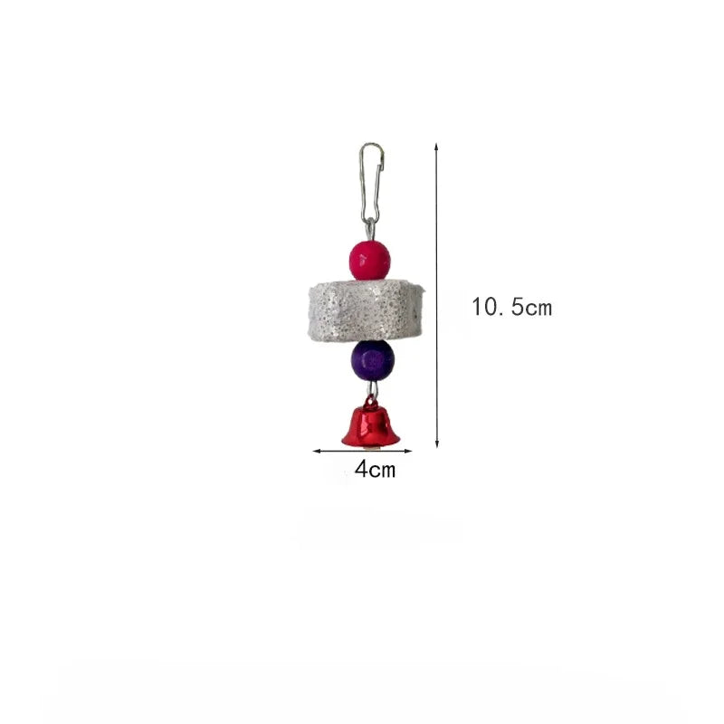 Mineral Stone Beak Grinding Toy for Birds | Bon Bon Bird Toys