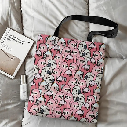 Cockatiel Canvas Tote Bag | Bon Bon Bird Toys