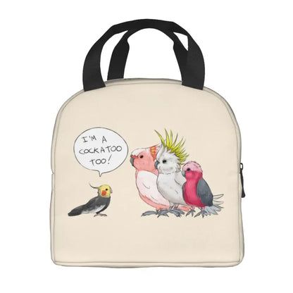 Bird Lover Insulated Lunch Bag