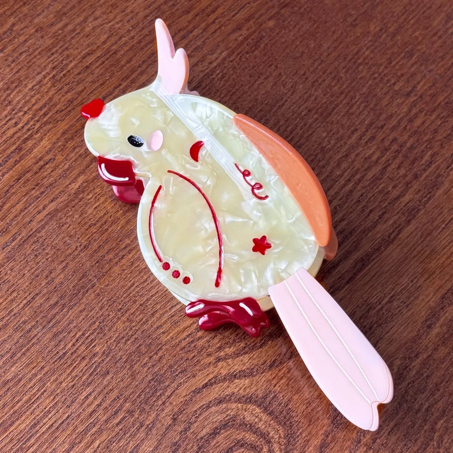 Bird Hair Claw Clip 