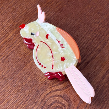 Bird Hair Claw Clip 