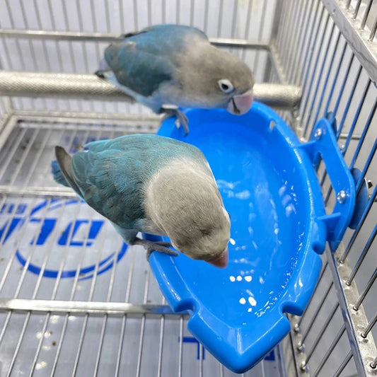 Cage-Mount Bird Bath for Small Birds | Bon Bon Bird Toys