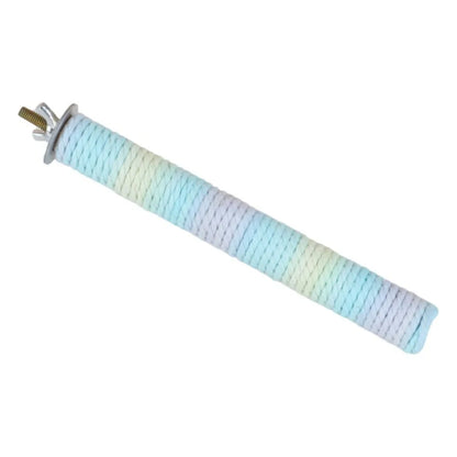 Colorful Cotton Rope Straight Perch for Bird Cages