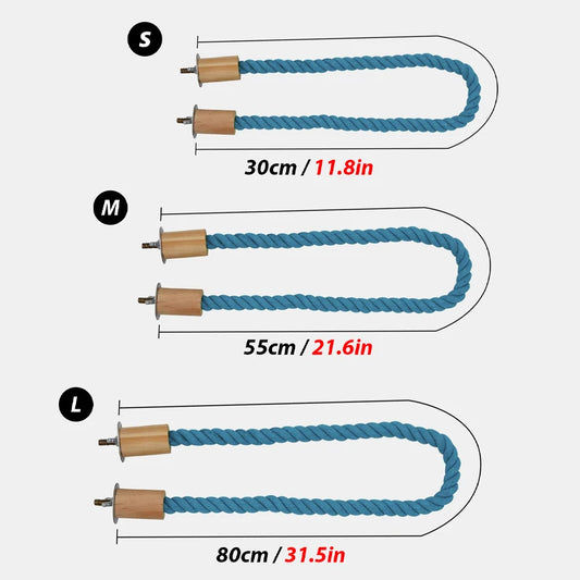 Bendable Cotton Rope Perch for Birds