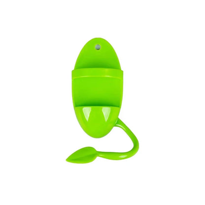 Cage-Mount Cuttlebone and Food Holder for Birds
