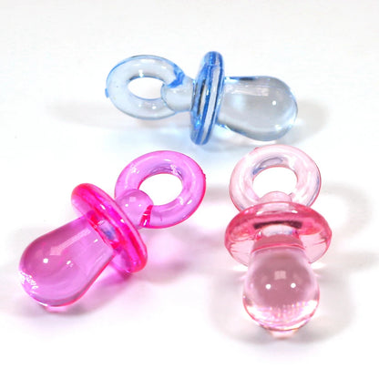 Acrylic Pacifier Pendants for DIY Bird Toys