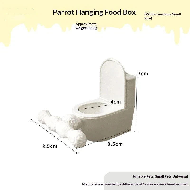 PLA Bird Feeder Bowls & Hanging Trays | Bon Bon Bird Toys