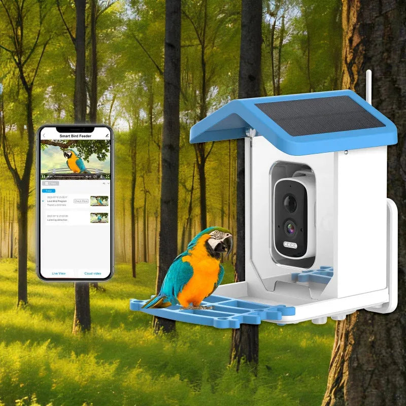 Smart Bird Feeder with AI Camera | Bon Bon Bird Toys