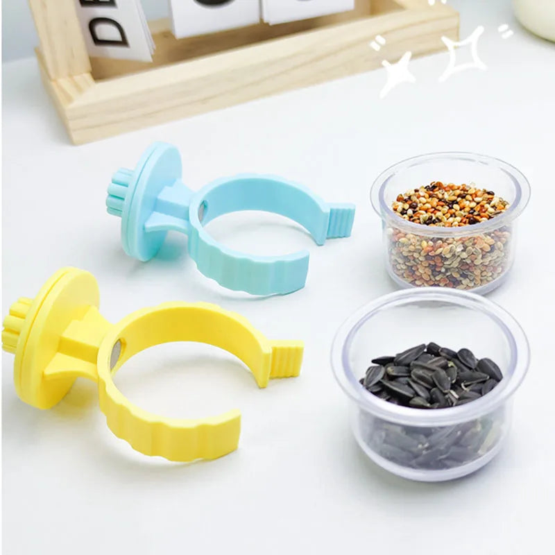Cage-Mount Bird Feeder Cup | Bon Bon Bird Toys
