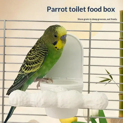 PLA Bird Feeder Bowls & Hanging Trays | Bon Bon Bird Toys