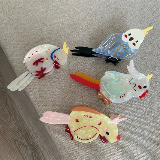 Bird Hair Claw Clip 