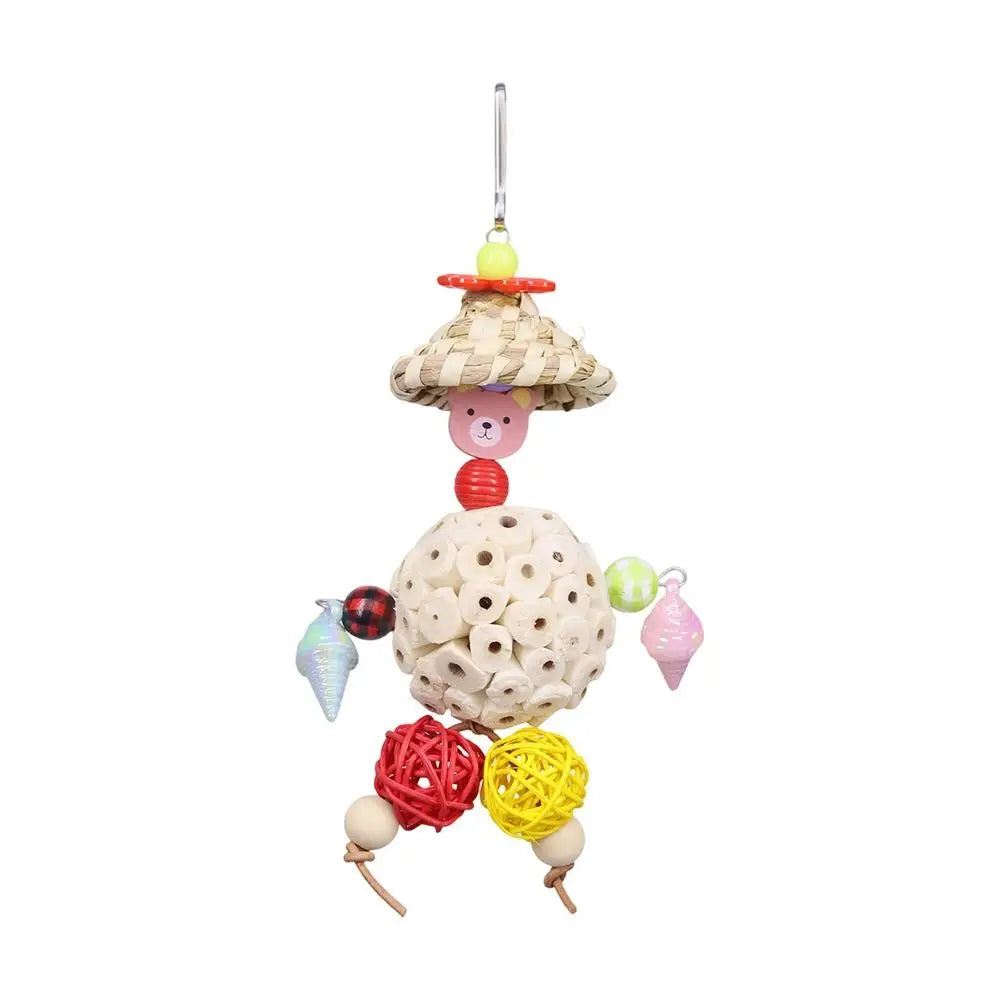 Hanging Natural Bird Toy — Assorted Styles | Bon Bon Bird Toys