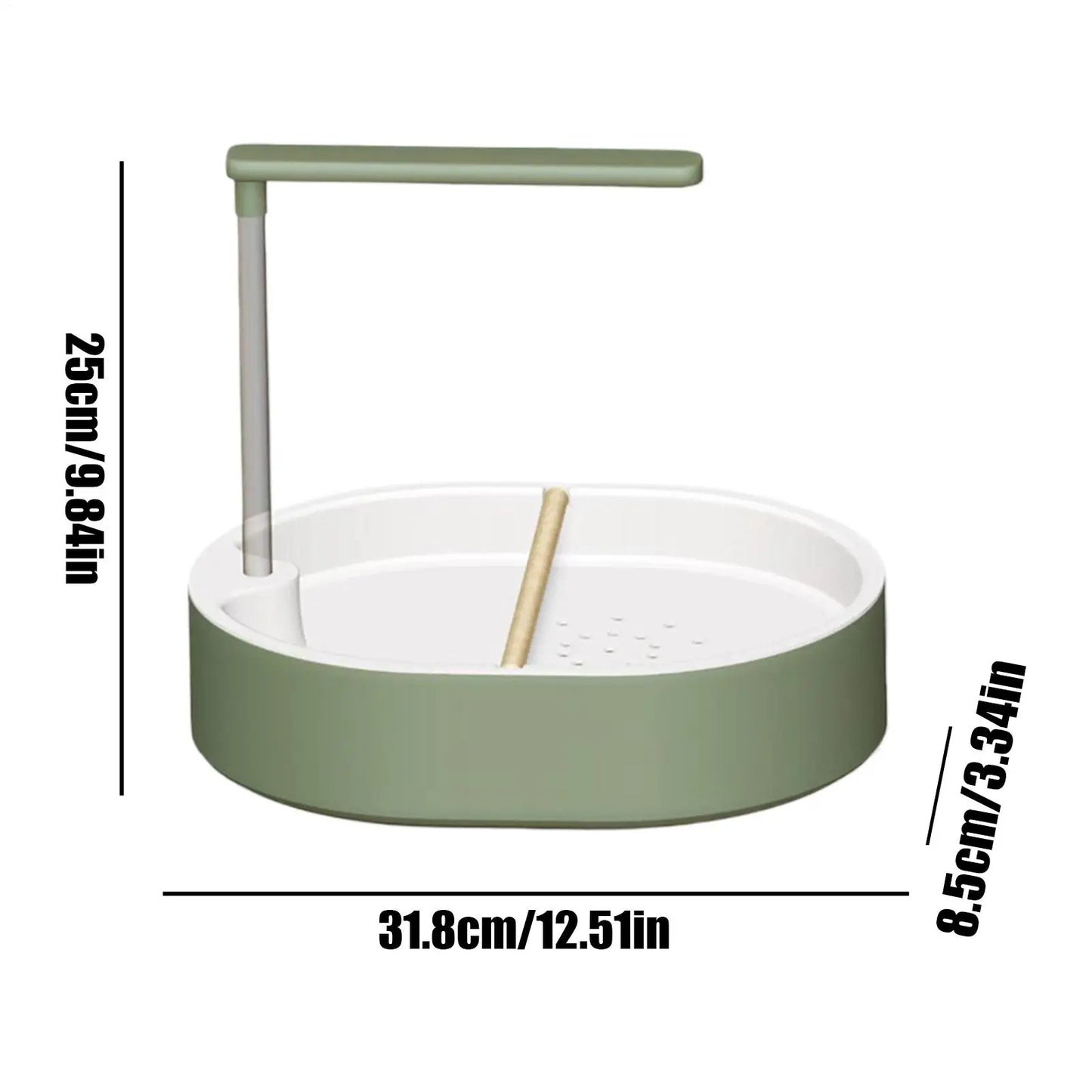 Automatic Circulating Bird Bath with Filter | Bon Bon Bird Toys