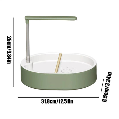 Automatic Circulating Bird Bath with Filter | Bon Bon Bird Toys