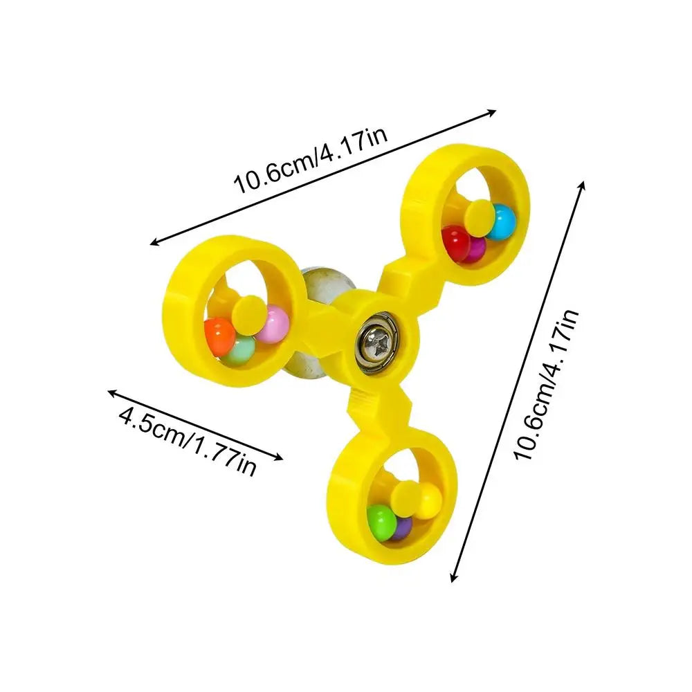 Spinning Windmill Rattle Toy for Birds | Bon Bon Bird Toys