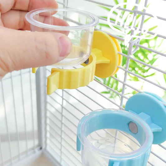 Cage-Mount Bird Feeder Cup | Bon Bon Bird Toys