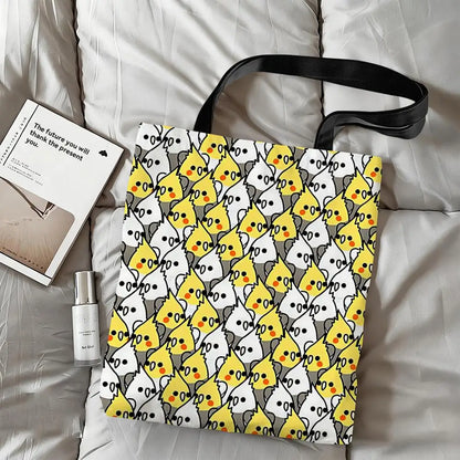 Cockatiel Canvas Tote Bag | Bon Bon Bird Toys