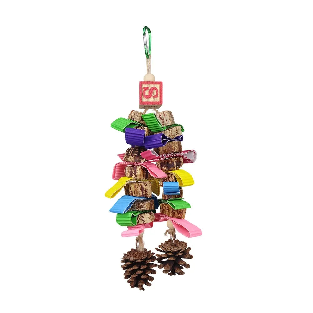 Hanging Natural Bird Toy — Assorted Styles | Bon Bon Bird Toys