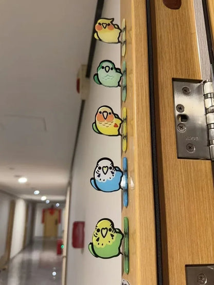 Chubby Bird Acrylic Fridge Magnets | Bon Bon Bird Toys