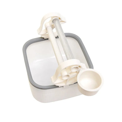 Bird Potty Training Perch with Food Bowl | Bon Bon Bird Toys