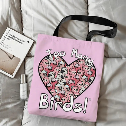 Cockatiel Canvas Tote Bag | Bon Bon Bird Toys