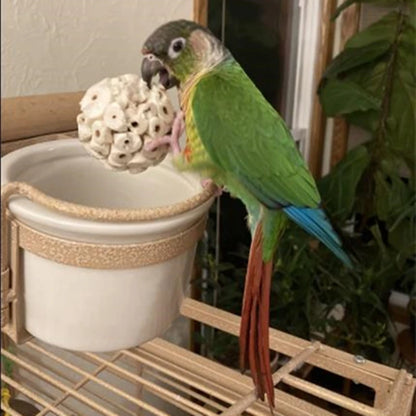 Natural Sola Ball Bird Chew Toy | Bon Bon Bird Toys