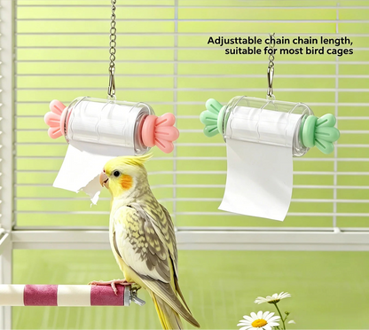 Paper Roll Bird Chew Toy | Bon Bon Bird Toys