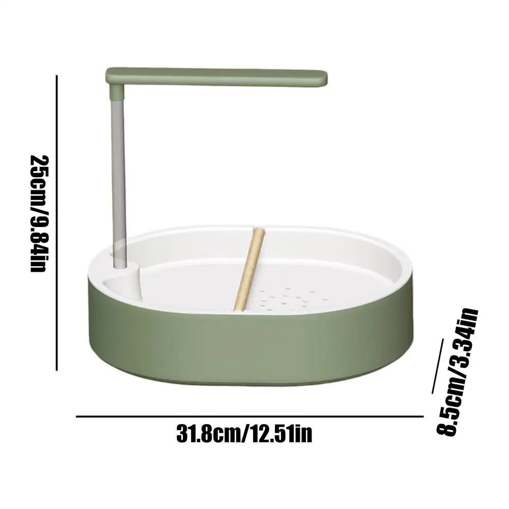 Automatic Circulating Bird Bath with Filter | Bon Bon Bird Toys