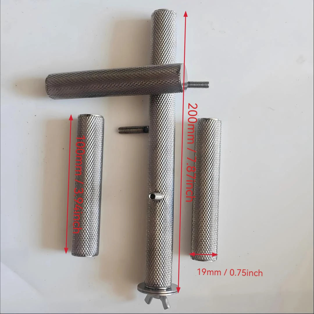 Stainless Steel T-Bar Perch for Birds | Bon Bon Bird Toys