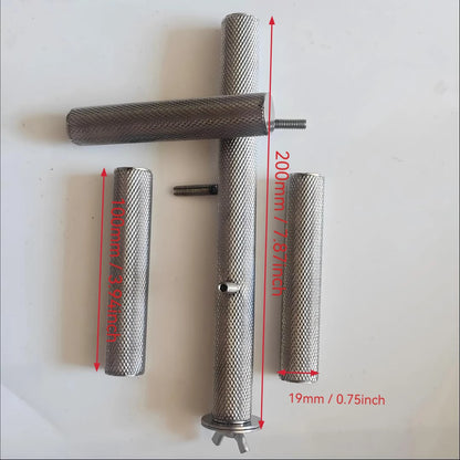 Stainless Steel T-Bar Perch for Birds | Bon Bon Bird Toys