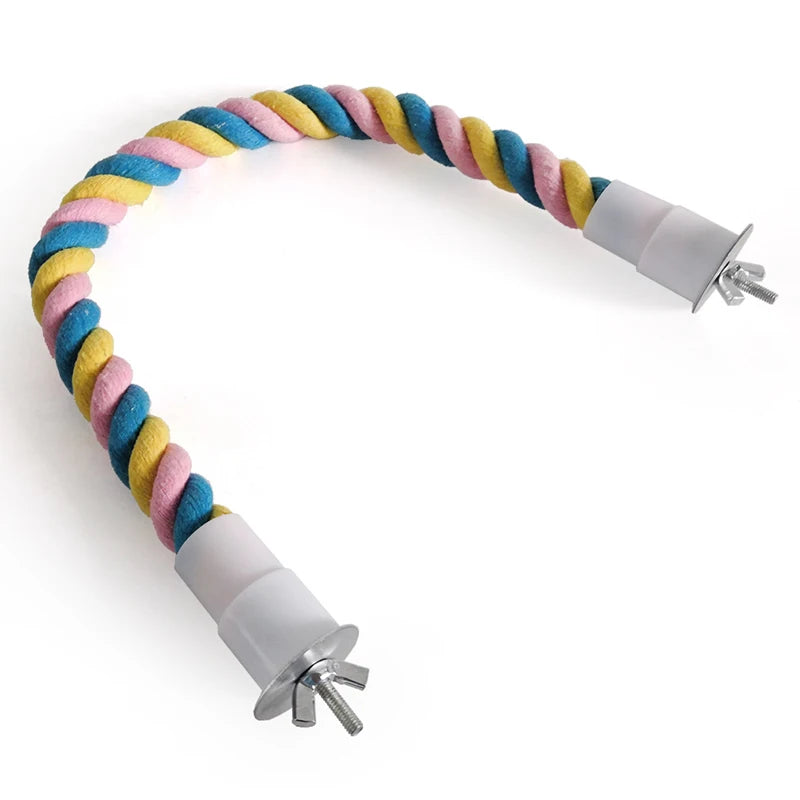 Cotton Rope Bird Perch in Small, Medium & Large