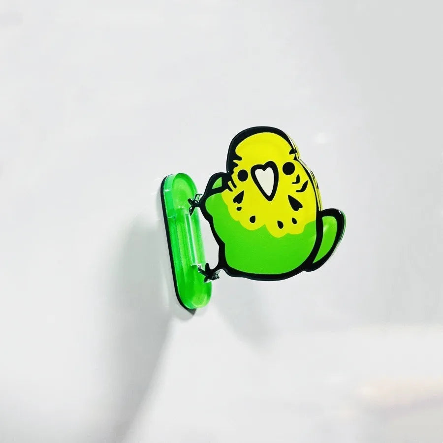 Chubby Bird Acrylic Fridge Magnets | Bon Bon Bird Toys