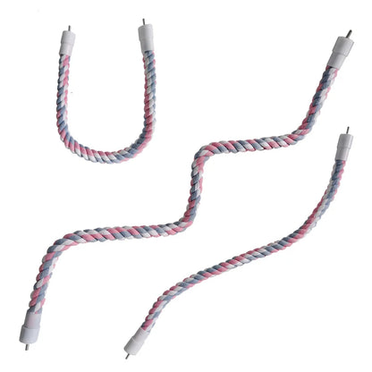 Cotton Rope Bird Perch in Small, Medium & Large