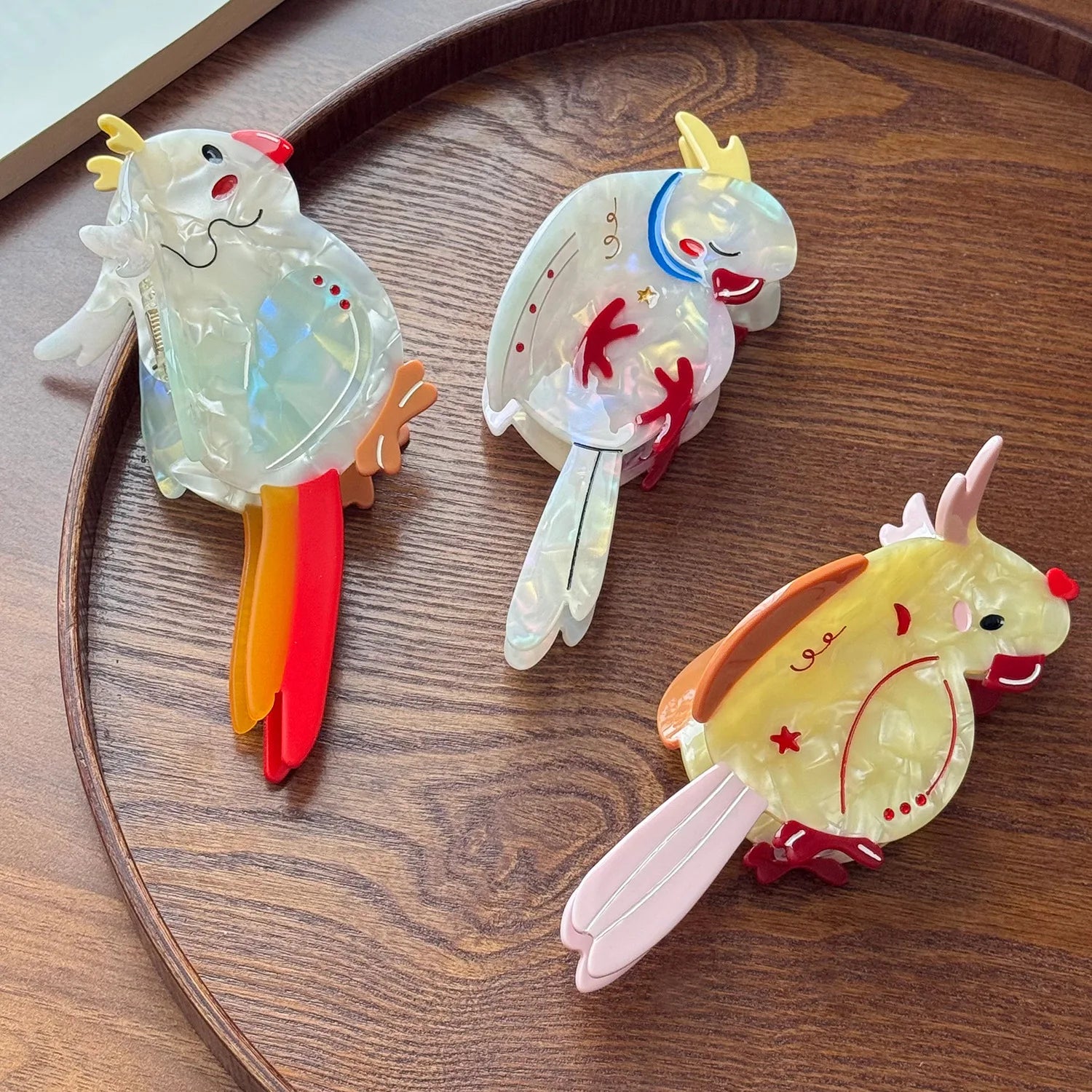 Bird Hair Claw Clip 