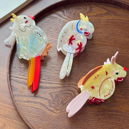 Bird Hair Claw Clip 