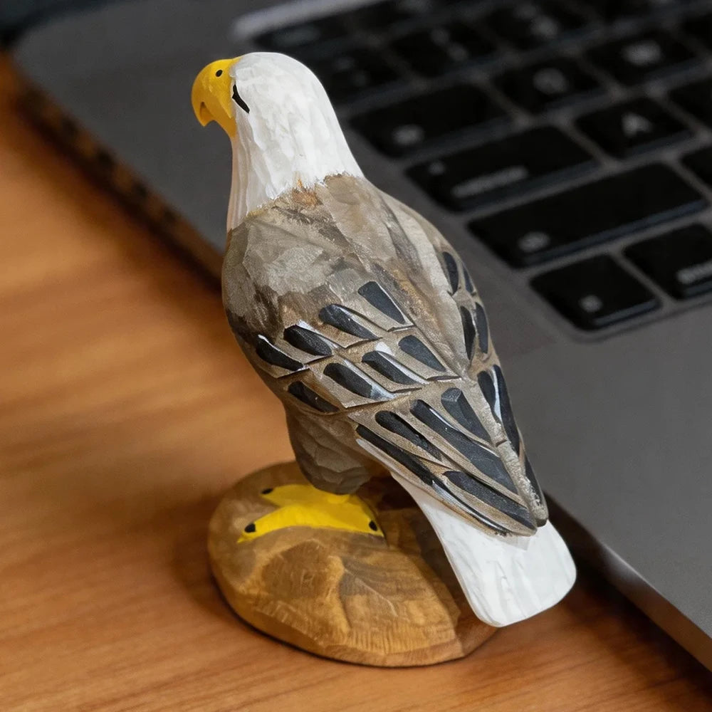 Hand-Carved Toucan & Tropical Bird Figurine | Bon Bon Bird Toys