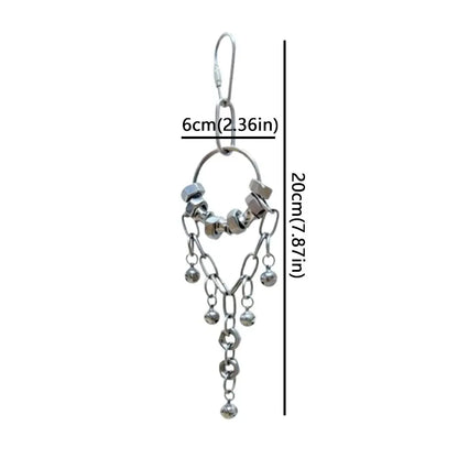 Stainless Steel Chain Bell Toy for Birds
