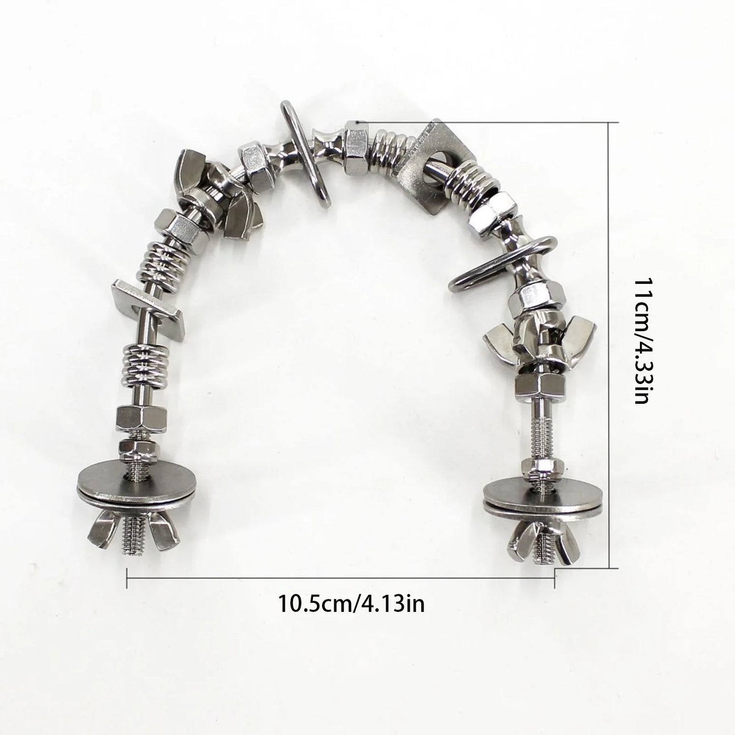 Handmade Stainless Steel Hardware Perch Bar for Birds