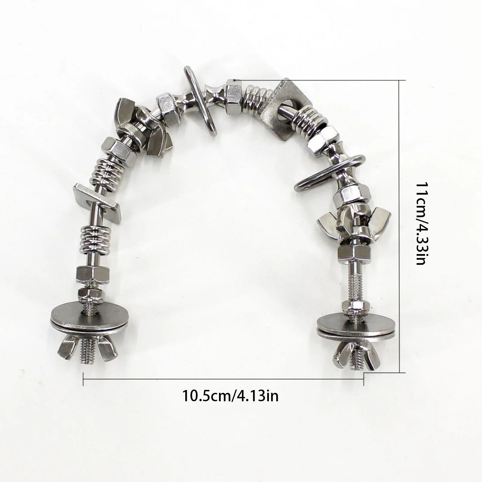 Handmade Stainless Steel Hardware Perch Bar for Birds