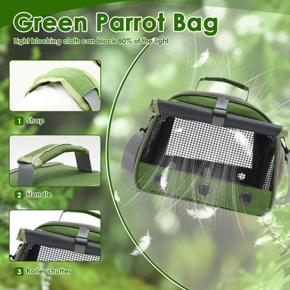 Ventilated Bird Travel Carrier Bag | Bon Bon Bird Toys