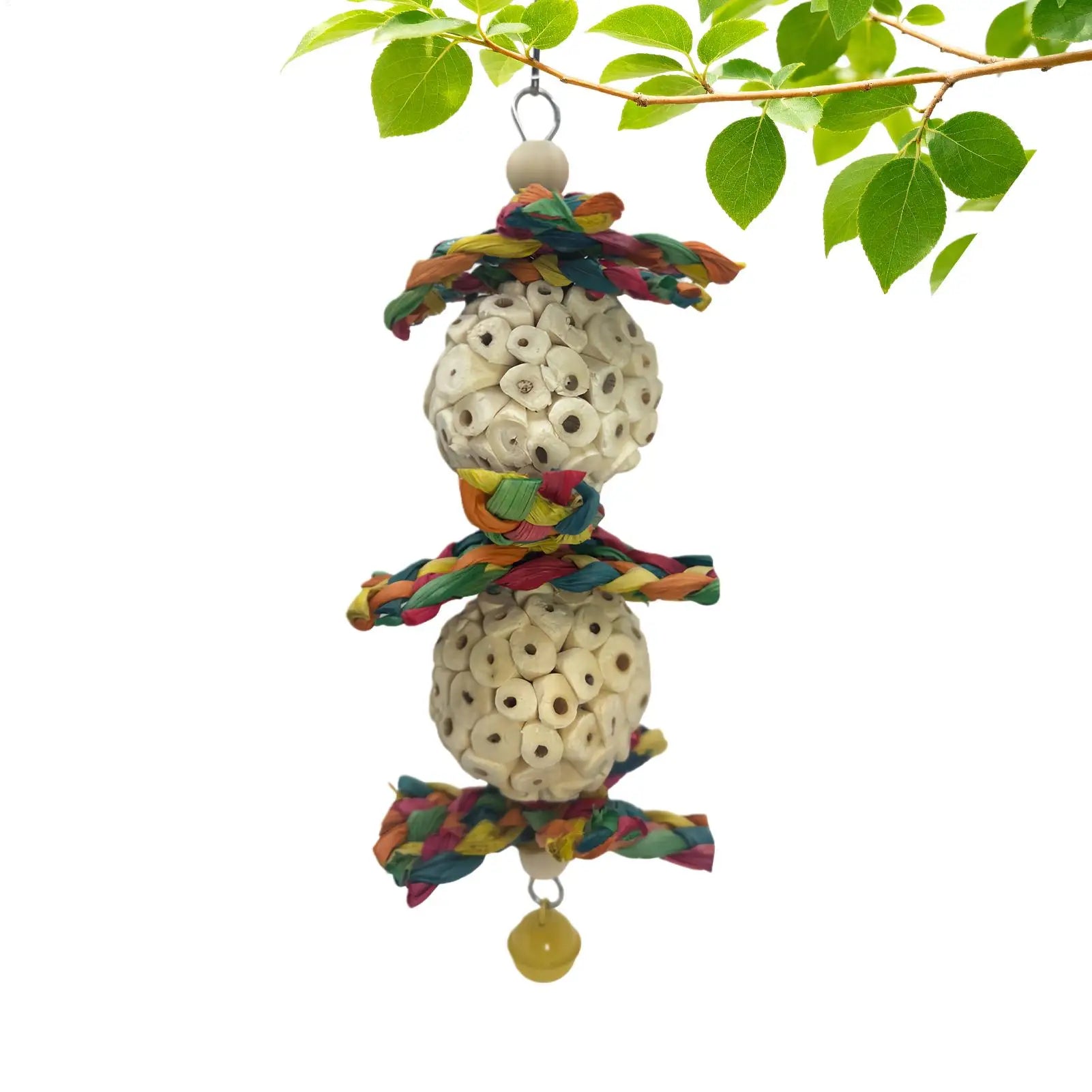 Sola Ball Chew & Shred Toy for Birds | Bon Bon Bird Toys