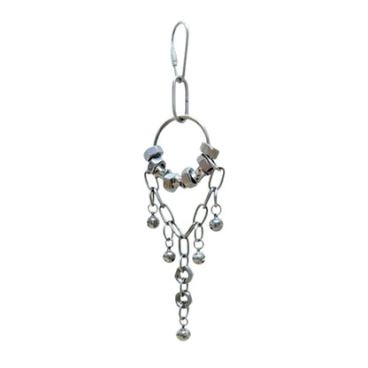 Stainless Steel Chain Bell Toy for Birds