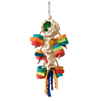 Multi-Texture Shredding Rope Toy for Birds | Bon Bon Bird Toys