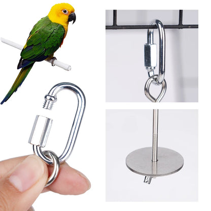 Stainless Steel Fruit and Veggie Skewer for Birds | Bon Bon Bird Toys