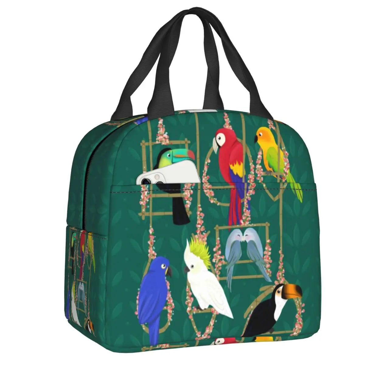 Bird Lover Insulated Lunch Bag