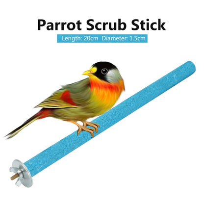 Colorful Wooden Perch Stick for Small Birds | Bon Bon Bird Toys