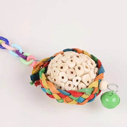 Sola Ball Hanging Bird Toy | Bon Bon Bird Toys